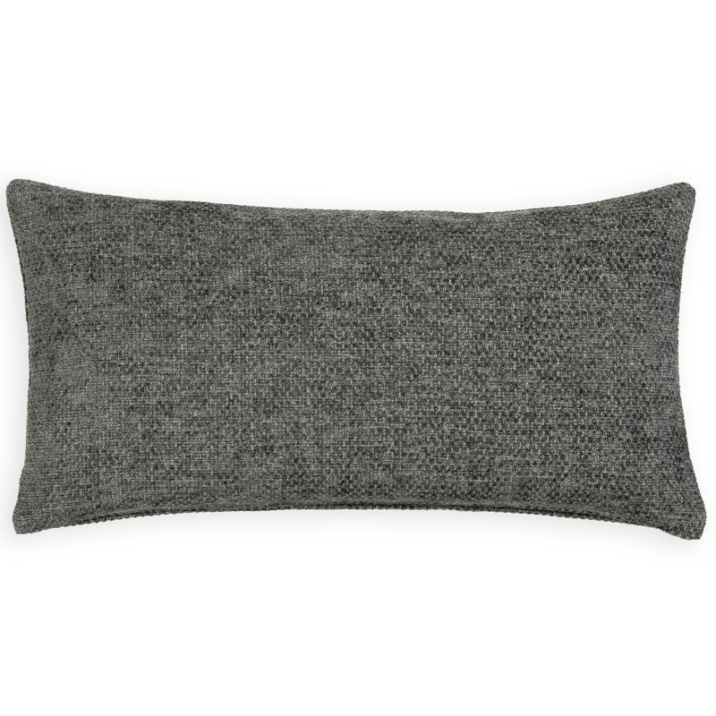 Coussin Serenity, 26 po x 14 po, polyester, Bleu foncé