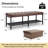 Eleonore 55.5'' Wide Leather Upholstered Bench with Storage Box
