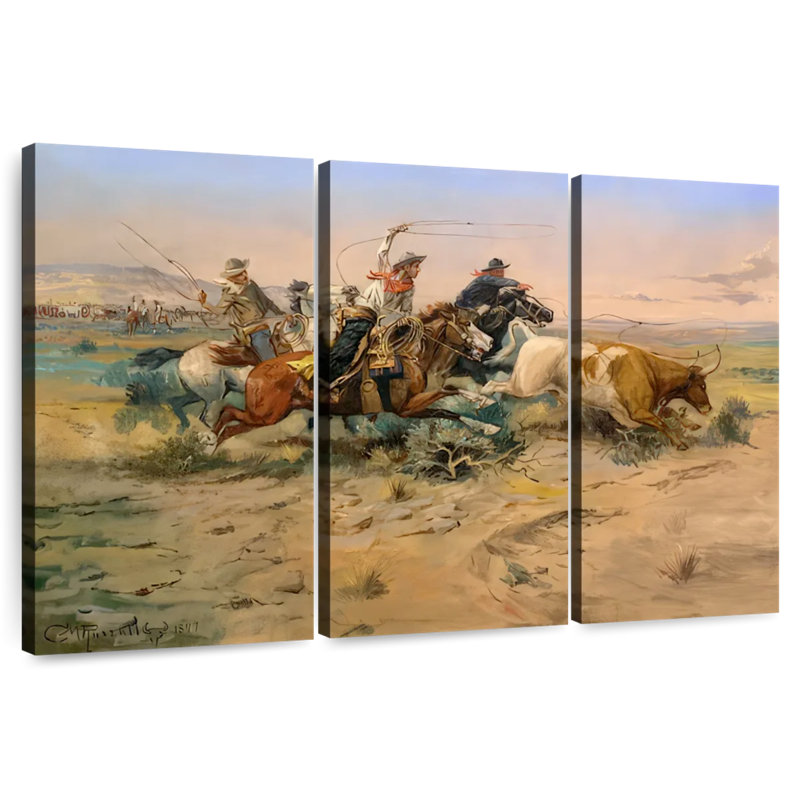 Lelar The Herd Quitter, 32" H x 50" W