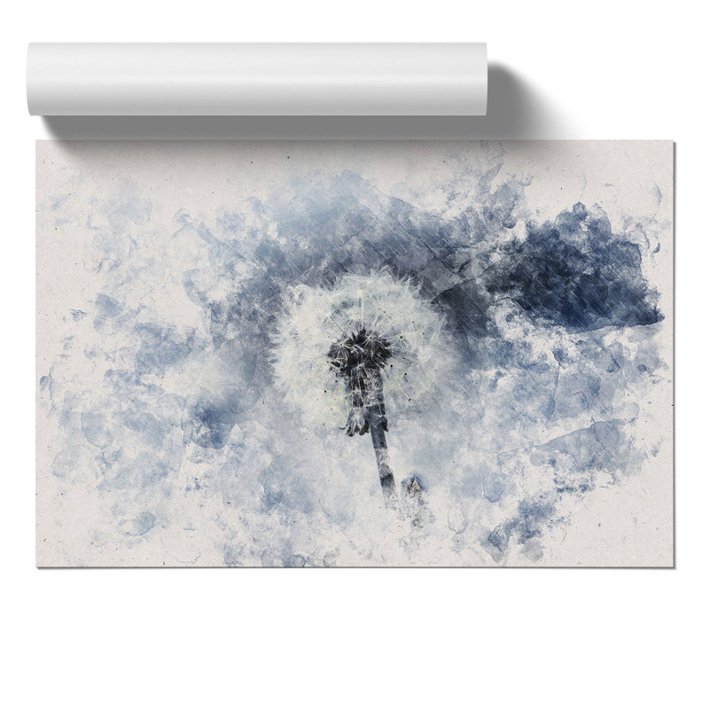 Dandelion Seeds Watercolour - Frameless Print, 21cm H x 30cm W x 0.1cm D