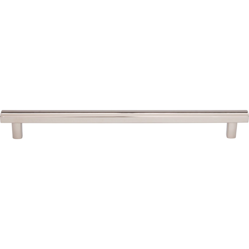 Hillmont Bar Pull, Polished Nickel, 8 13/16" Center to Center