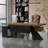Tan+Black Rectangular Solid Wood+Iron desks-108304473-108304475
