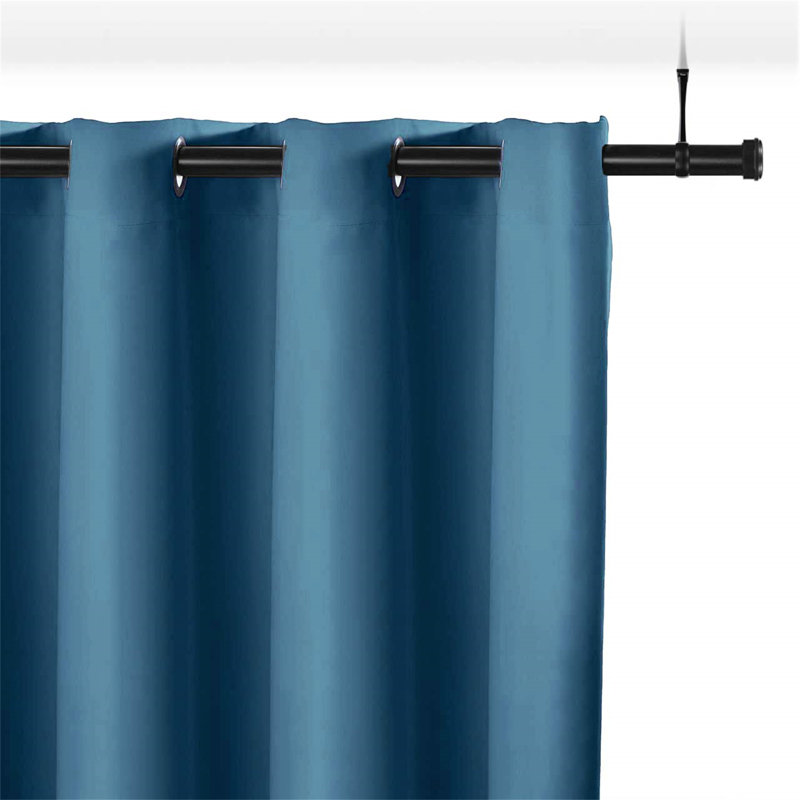 Camesha Stainless Steel Curtain Track/Rail, 7.5cm H x 115.5cm W x 7.5cm D