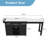 74.8" Kitchen Island With Extendable Dining Table