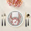 Christmas Berries Cotton Blend Square Napkins-319153667