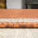 Tapis orange / crème Cityside Classic