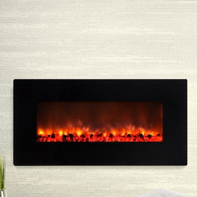 35.5'' W Electric Fireplace with 5000 BTU