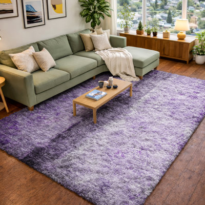 Tapis à poil long de qualité supérieure lavable à la machine ADS605