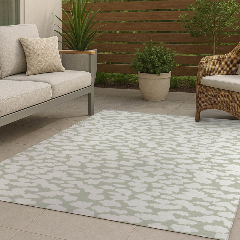 Tapis d'extérieur antidérapant Animal Splat, Rectangulaire 2 pi x 3 pi