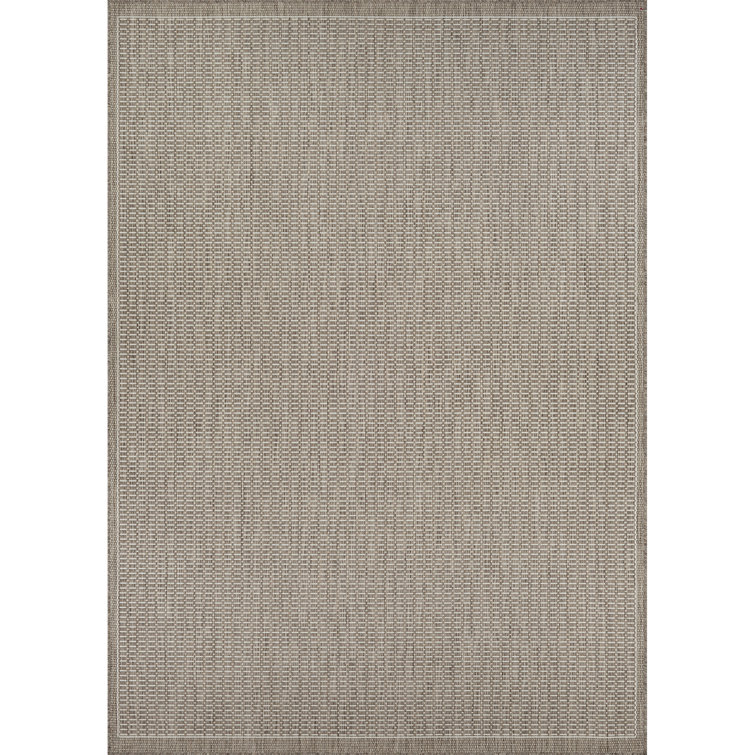 Sania Flatweave Champagne Taupe Indoor Outdoor Area Rug