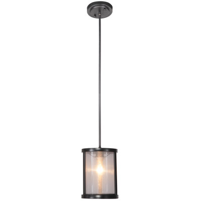 Elmer 1 - Light Black Single Pendant