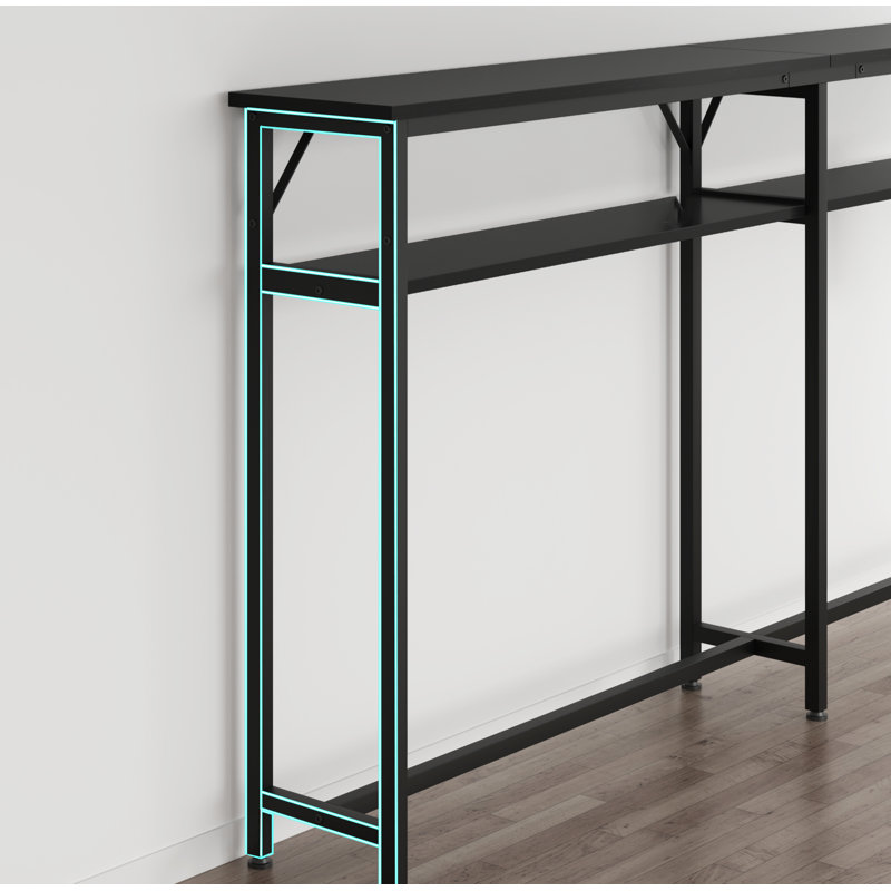 Preiser 19.8cm Console Table, Black