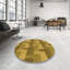 Tapis brun en laine Kylan-1802129130