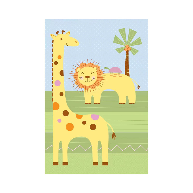 Jungle Jamboree by Nina Seven - Wrapped Canvas Gallery-Wrapped Canvas Giclée, 20.32 cm H x 30.48 cm W