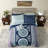Complete Queen Bedding Sets, Polyester Boho Medallion Comfort For Home