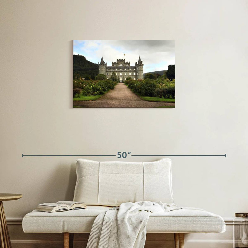 Lilie Scottish Inveraray Castle, 20" H x 30" W