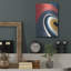 Art mural en métal Wrought Studio ™ «In The Groove 1 Retro» par Danhui Nai-2002757626