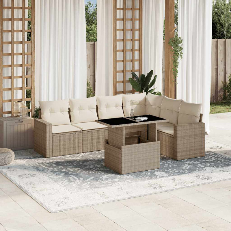 Ensemble de canapé de jardin Vidaxl
