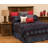 Nordic Rustic Geometric Shapes Coverlet