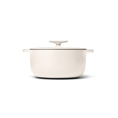 Caraway 6.5Qt Enameled Cast Iron Dutch Oven W/ Flat Lid
