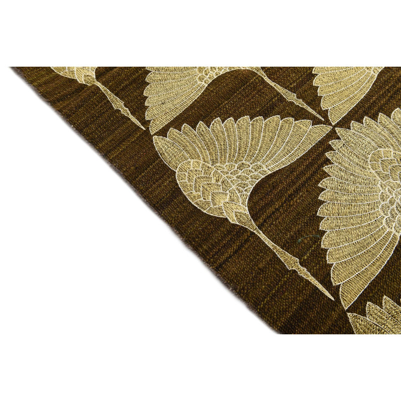 Tapis brun 6x8 Petrella