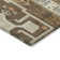 Machine Washable Indoor/Outdoor Chantille ACN1015 Brown Rug
