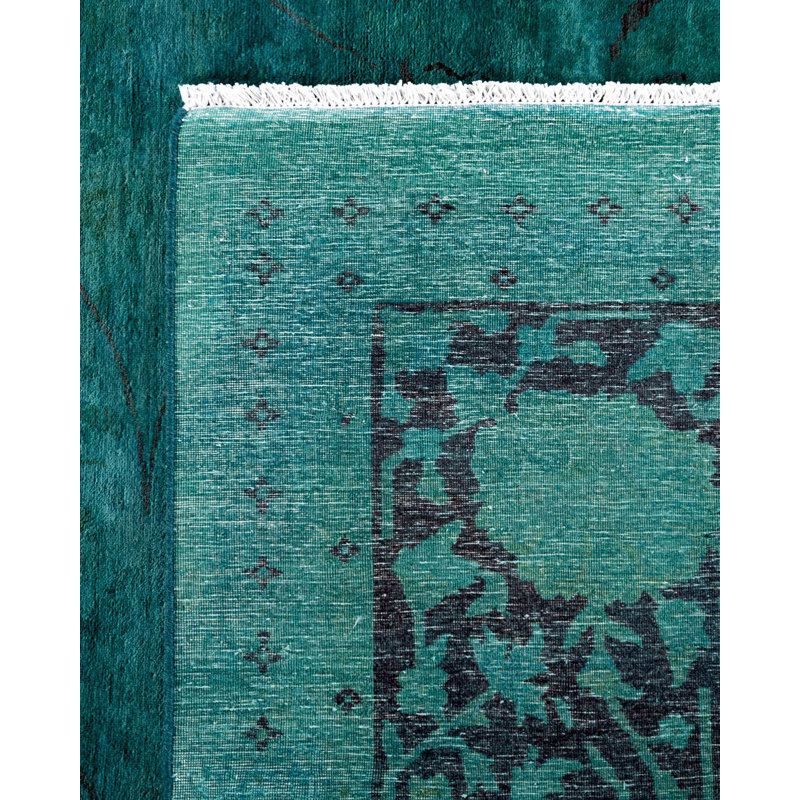 Telly One-of-a-Kind 9' 1" X 12' 2" Hand Knotted Area Rug