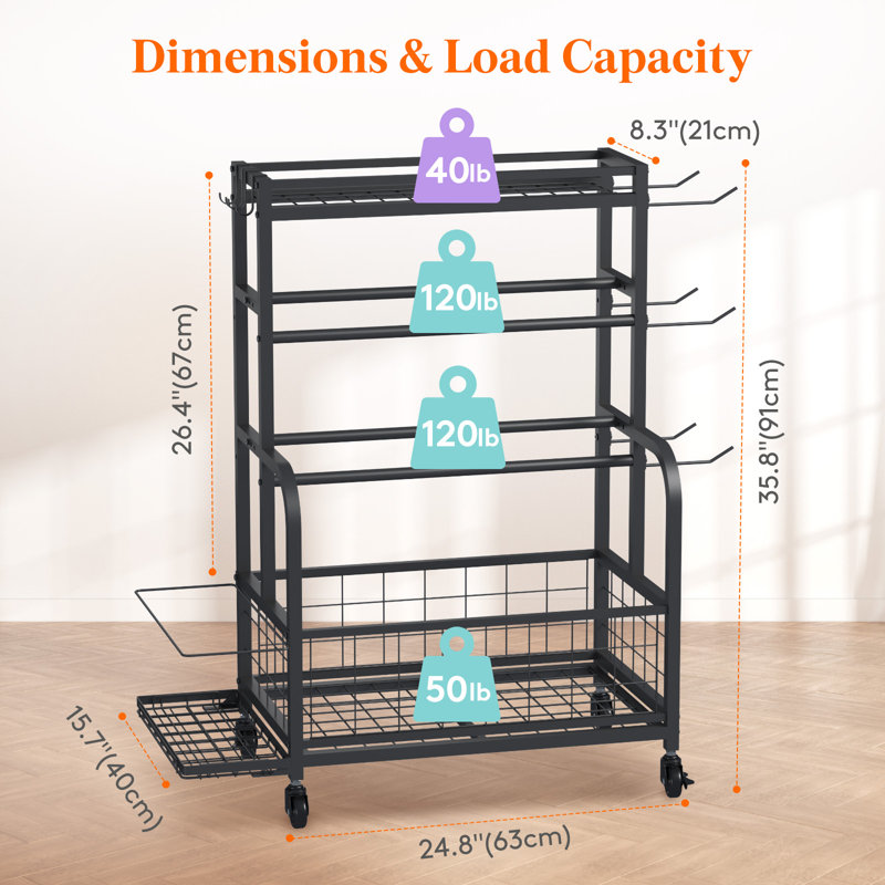 Metal Drill / Screw Sports Rack
