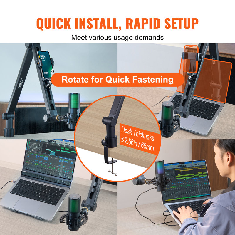 VEVOR Single Screen Desktop Mount