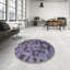 Tapis décoratif multicolore à motif abstrait-782000025