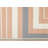 Fresno Pink Blue Cream Geometric Lines Area Rug-102211011