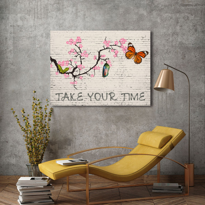 3MF6216 Take Your Time by Masterfunk Collective - Wrapped Canvas Print, 50cm H x 70cm W x 4cm D