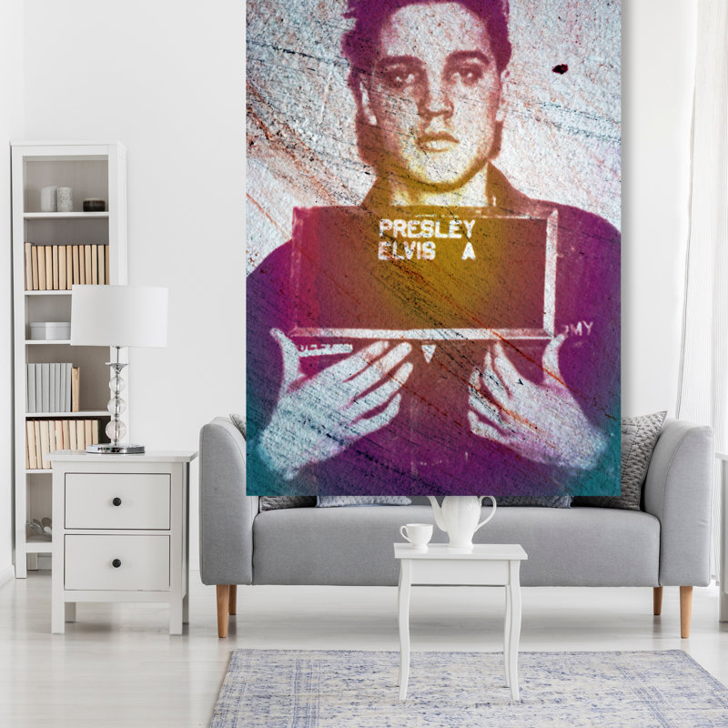 Elvis Army ID - impression sur toile tendue, H 54 po x l 36 po x P 1,5 po