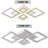 Casilda LED Acrylic Ceiling Lamp Flush Mount Light