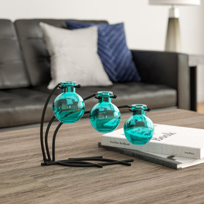 Ensemble de 3 vases en verre Creative