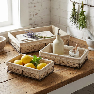 Panier en fil Fieldon