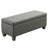 51 Inch Faux Leather Rectangle Storage Ottoman-825615988