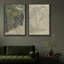 Sentier boisé, illustrations, nature, illustrations rétro, décor rustique-101751834-101751835