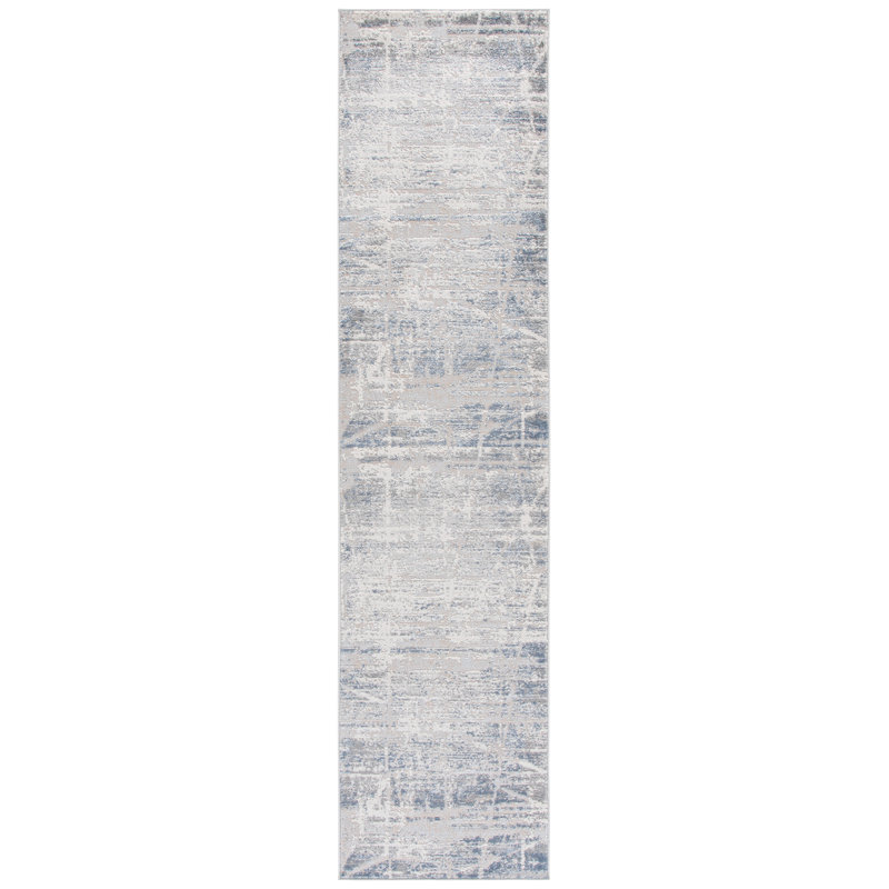 Palma 370 Performance Abstract Rug, 2'-2" X 9'-0" Runner