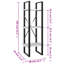 Hollaway 105cm 3 shelf Shelving Unit-1903847394-1903847402