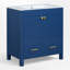 Ensemble de meuble-lavabo simple 30 po Danaijah-641286987