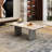Advith Rectangular  Extendable Double Pedestal Dining Table