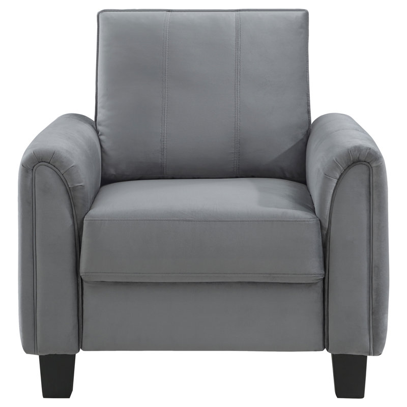 Fauteuil d'appoint rembourré Evadnee