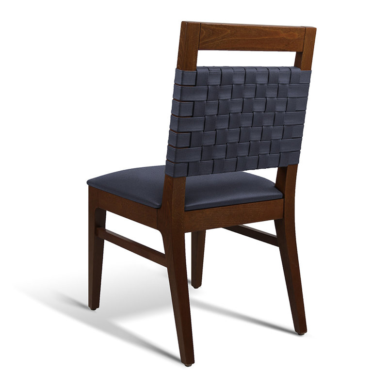 Drake Series Side Chair, Navy