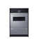 Summit Appliance 24" Wide Black/Stainless Steel Induction Range