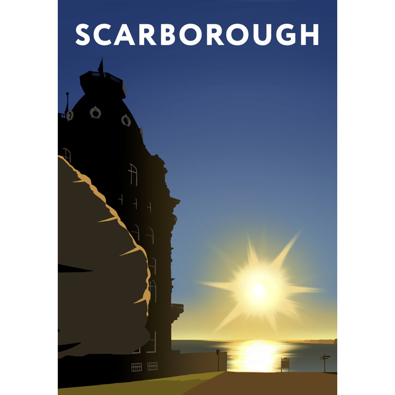 'Scarborough Sunrise' 1 Piece Wall Art, 50 cm H x 40 cm W x 1 cm D, No Frame