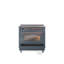 Cuisinière à induction 36 pouces avec 6 éléments à induction ILVE Nostalgie II Series (porte en verre)-1304245373