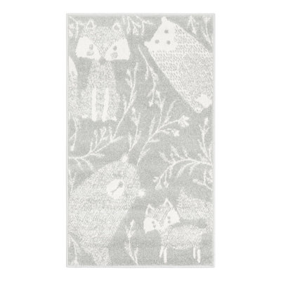 Whimsy Machine Woven Polypropylene Plastic Rug