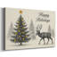 Tinsel - crèche de Noël dorée - toile tendue de qualité supérieure-1496882727