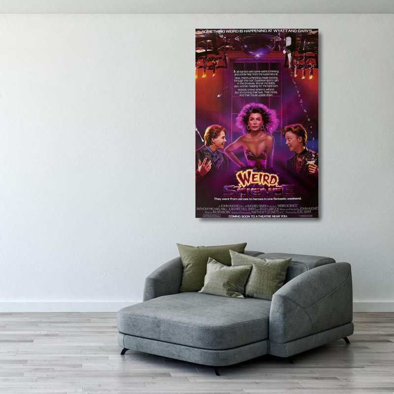Weird Science, 40" H x 26" W